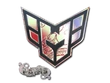 Heroic Holo Sticker