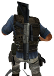 Holstered playermodel