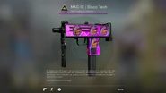 4x Broken Fang (Holo) on a MAC-10 Disco Tech (Prisma 2 Case)