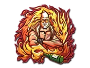 Csgo sticker wildfire genie foil.png (77 KB) Romanov's Fire (Foil)