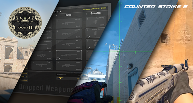 Map pool changes, grenade lineup crosshair