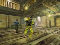 Hostage model with jungle skin (Junglecamp)