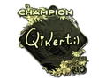 qikert (Gold, Champion)