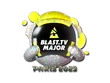 BLAST Glitter Sticker
