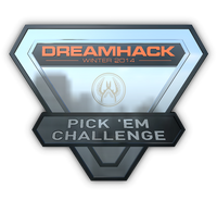 Silver DreamHack 2014 Pick'Em Trophy