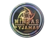 Ninjas in Pyjamas Holo Sticker