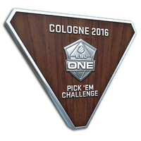 Silver Cologne 2016 Pick'Em Challenge Trophy