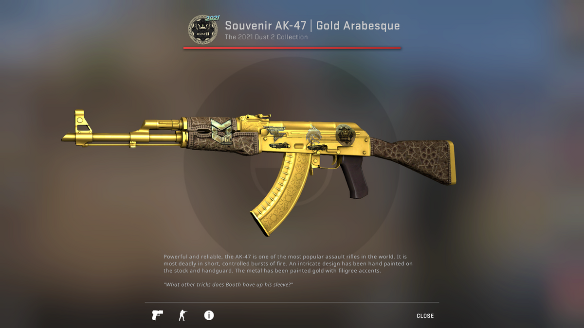 CSGO, Sticker, Seeing Red, AK-47