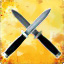 "Knife on Knife" achievement icon