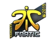 Fnatic Foil Sticker