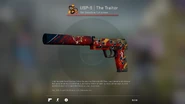 4x Bullet Hell (Foil) on a USP-S The Traitor (Snakebite Case)