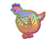 Poorly Drawn Chicken (Holo)