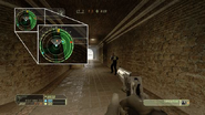Image showing player holding Desert Eagle aimed to Professional in palace with different gloves.