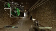 21 hud radar flyout sm.png.png (462 KB) Image showing player holding a Desert Eagle aimed at a Professional in palace with different gloves.