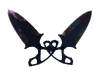 Shadow daggers blackpearl marbleized b