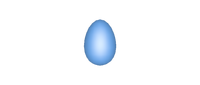 Egg model (blue)