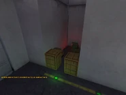 Crates zone.