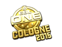 ESL One Cologne 2015 sticker (Gold Foil)