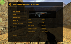 Buy menu, Counter-Strike Wiki