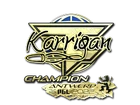 karrigan (Gold, Champion)
