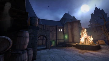 Second background with famous Ido terrorist picture at Moon,hidden text "LOOK IN THE BOTTOM RIGHT" & "NOW LOOK IN THE BARRELS" and "GAZE AT THE MOON"