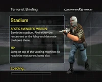 Counter-Strike (Xbox) Terrorist loading screen