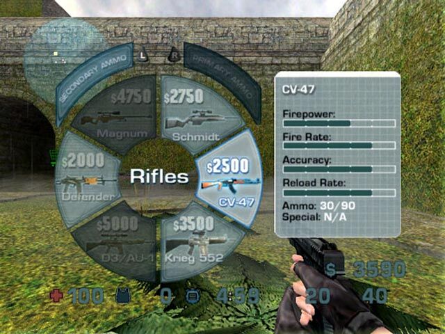 Counterstrike First Shooter Game for Original XBOX *~