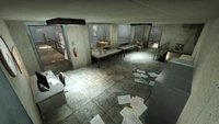 Office; Looking toward Bomb site B