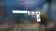 4x Sneaky Beaky Dept. (Holo) on a USP-S Whiteout (2021 Train Collection)