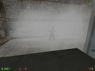 Smoke grenade test.