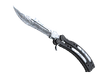 Butterfly Knife Damascus Steel
