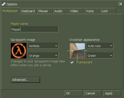 Multiplayer Options, Counter-Strike Wiki