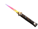 Weapon knife stiletto aa fade light large