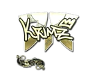 BLAST 23 sig krimz gold large.png (41 KB) KRIMZ (Gold)