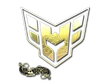 Heroic Gold Sticker