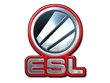 ESL One Red Foil Sticker