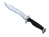 Bowie Pocketknife Damascus Steel