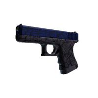 Glock-18 Blue Fissure