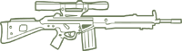 Alpha line art purchase icon