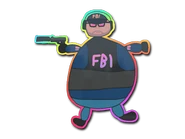 Poorly Drawn FBI (Holo)