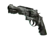 R8 Revolver - Bone Mask * **