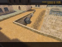 Ditto, with entry route to the underpass