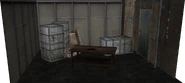Room model used for inspecting a badge without case.