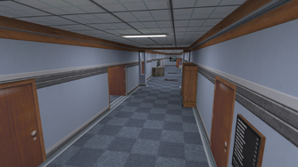 Hallway; middle section of the map