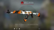 4x This Is Fine (CT) on an AK-47 Asiimov (Danger Zone Case)