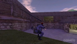 Outside the compound, Junglecompound