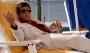 Tony Montana from Scarface, the character who Moses is based on.