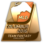 Bronze Columbus 2016 Fantasy Team Challenge Trophy
