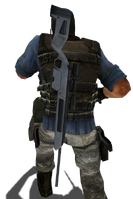 Holstered playermodel