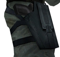 Holstered playermodel